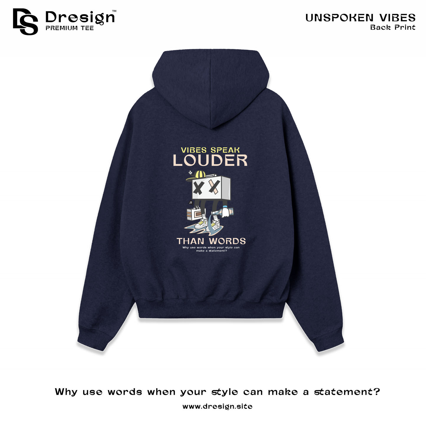 Unspoken Vibes, Hoodie