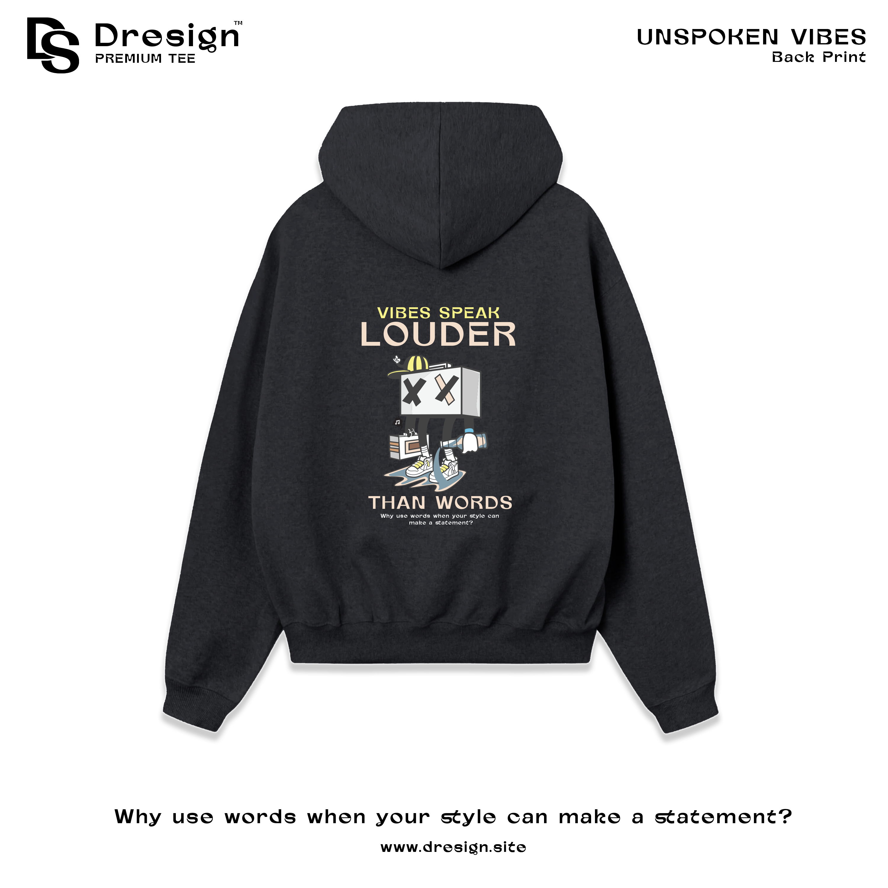 Unspoken Vibes, Hoodie