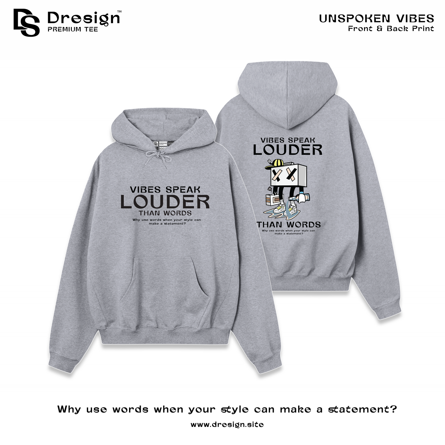 Unspoken Vibes, Hoodie