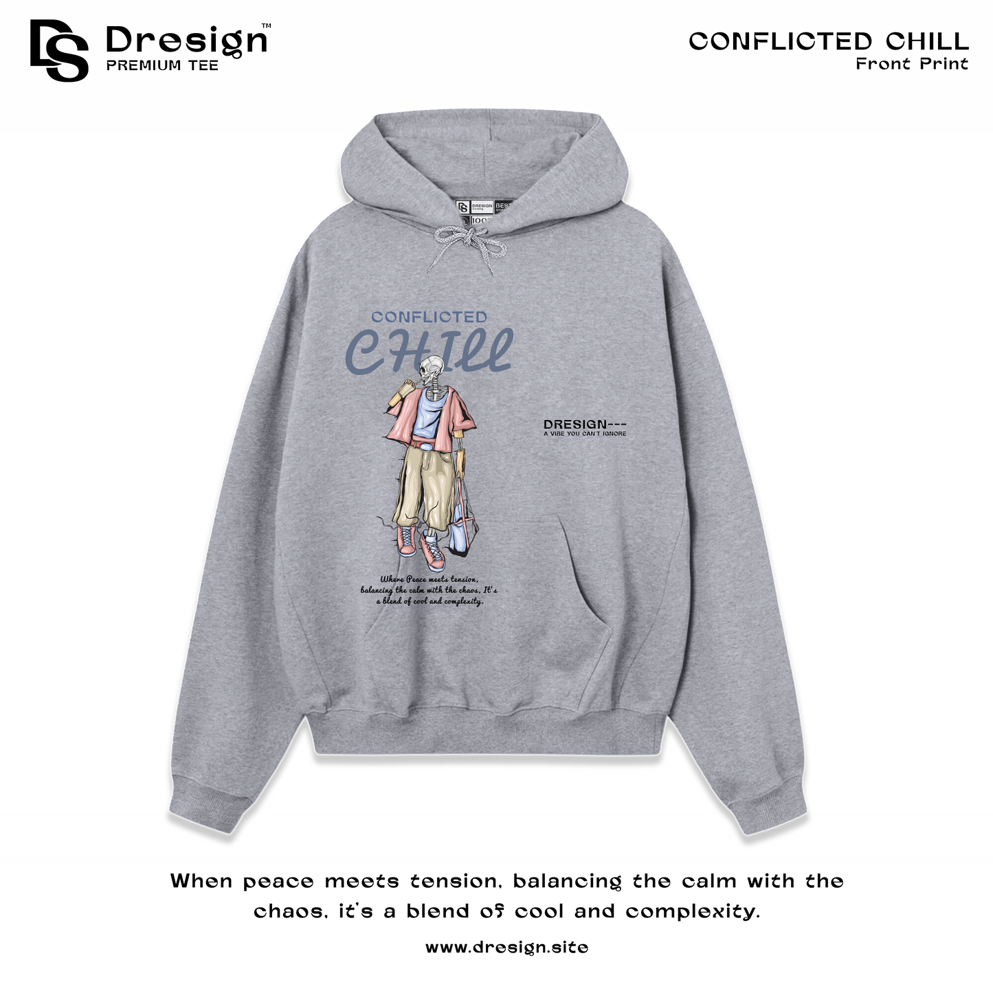 Conflicted Chill, Hoodie