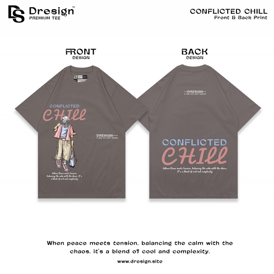 Conflicted Chill, Premium Tee