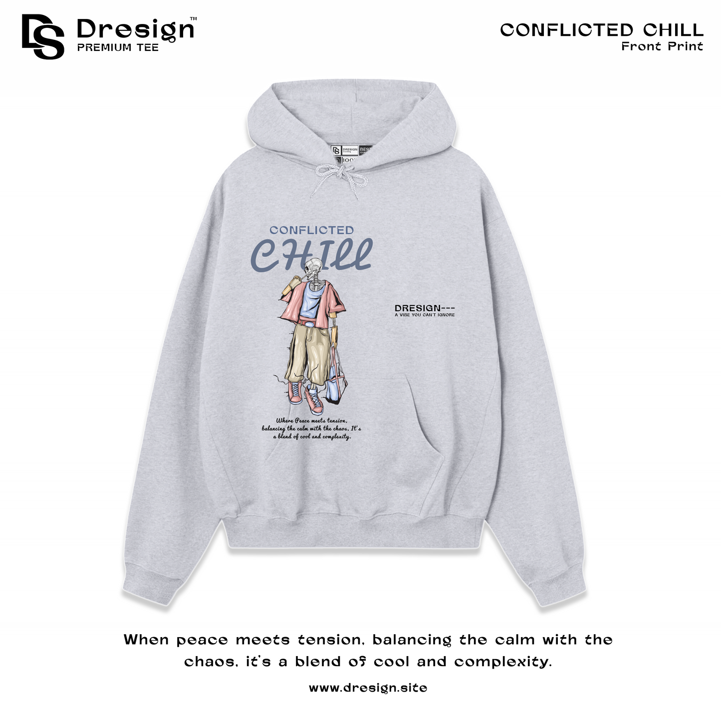 Conflicted Chill, Hoodie